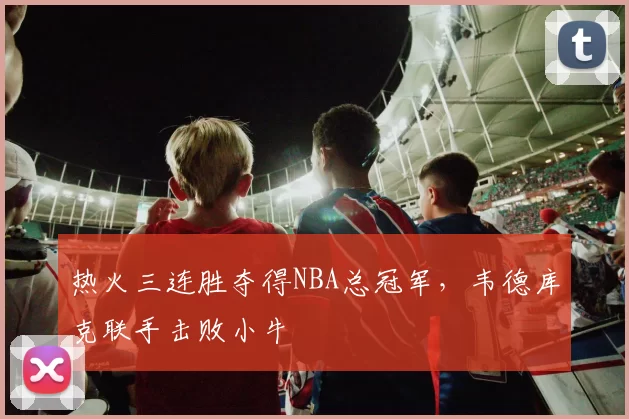 热火三连胜夺得NBA总冠军，韦德库克联手击败小牛