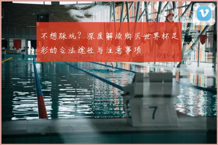 不想踩坑？深度解读购买世界杯足彩的合法途径与注意事项